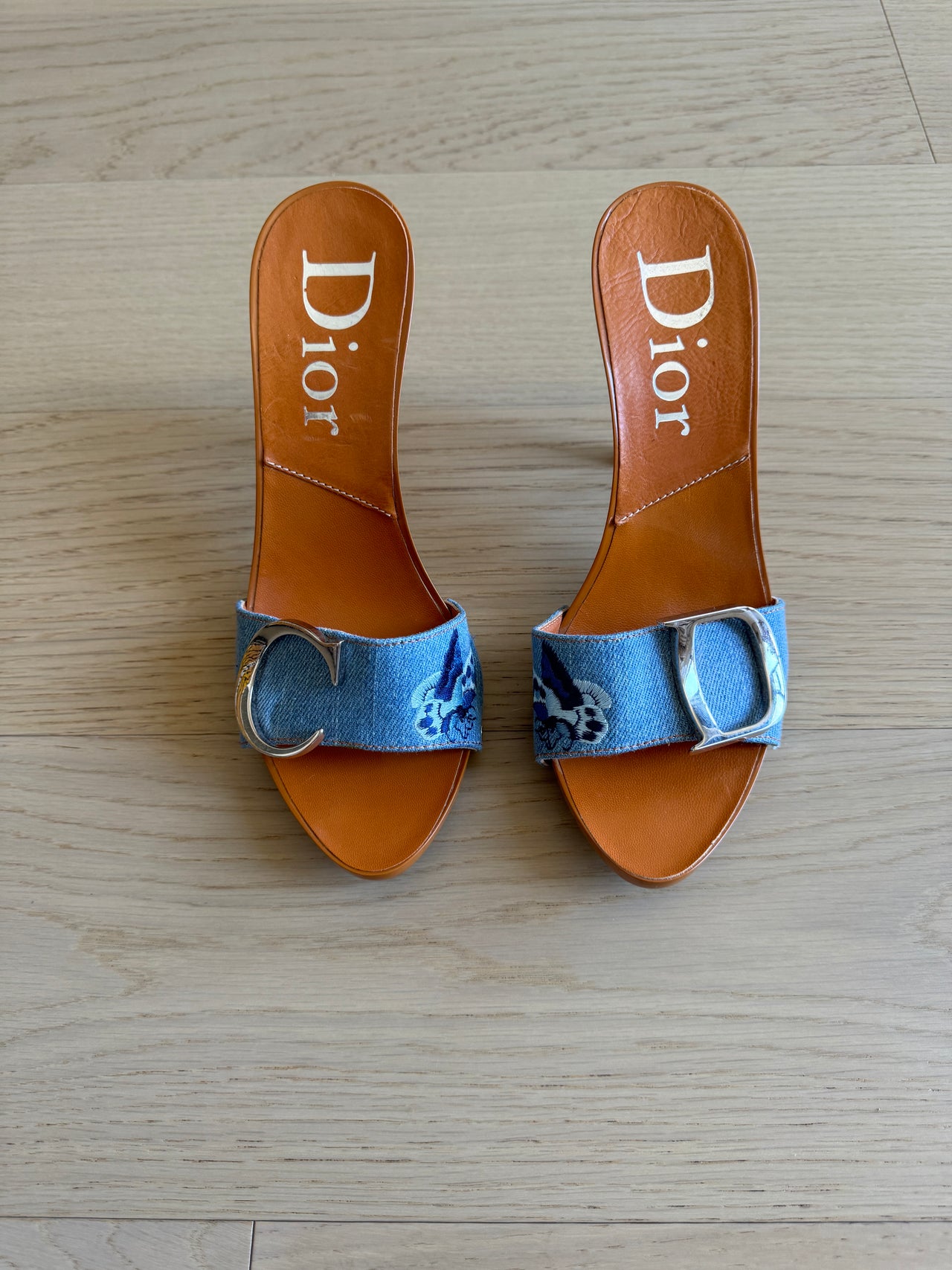 Christian Dior Denim Heel