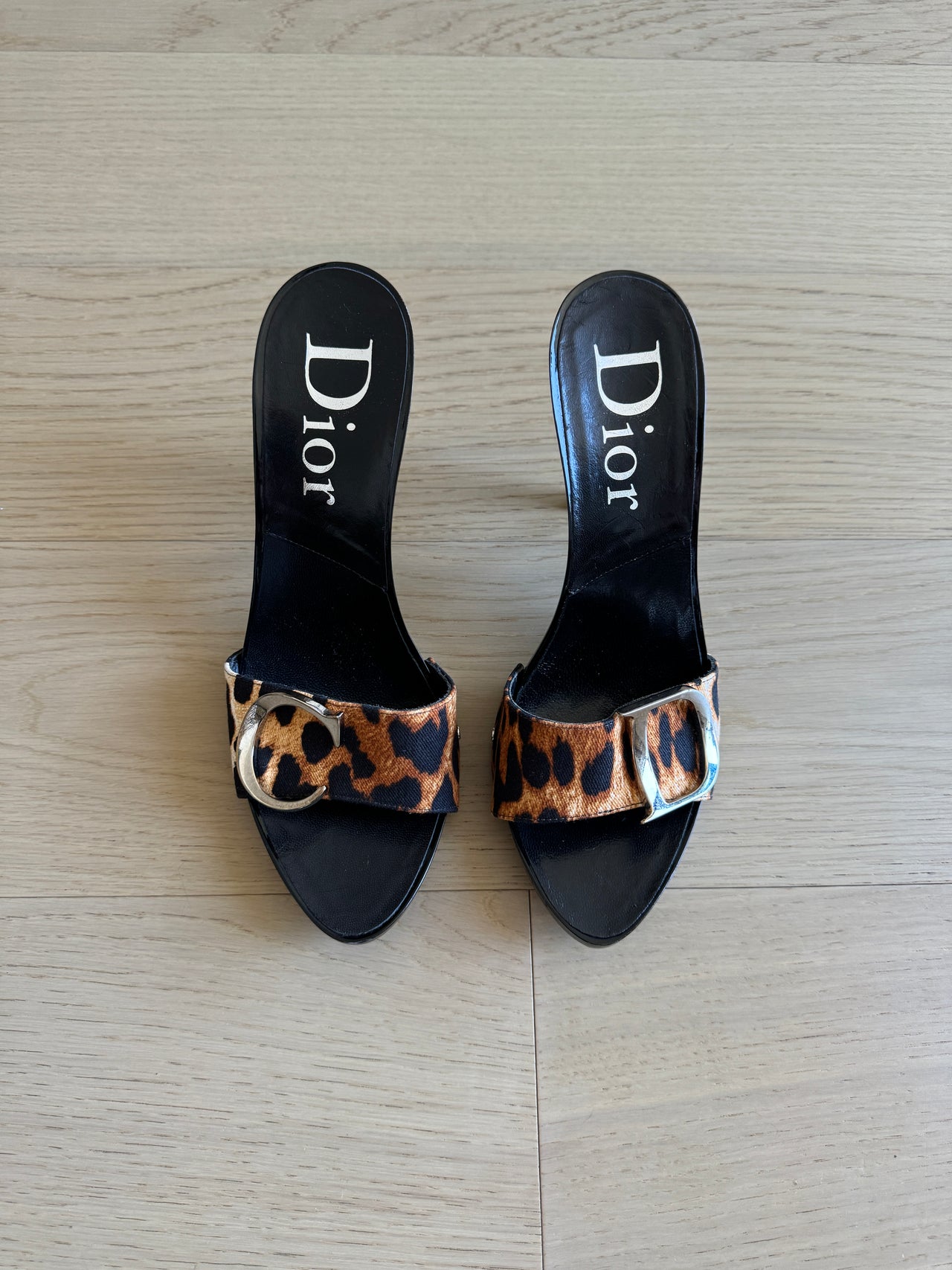 Christian Dior Leopard Heel