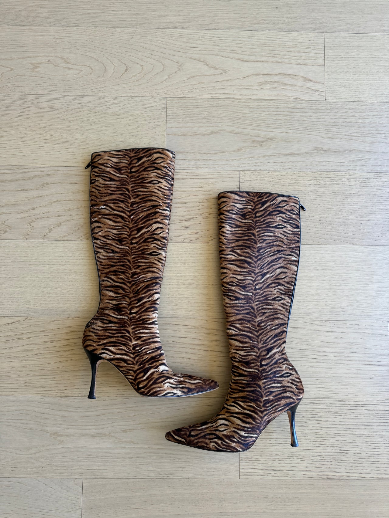 Manolo Blahnik Tiger Boots